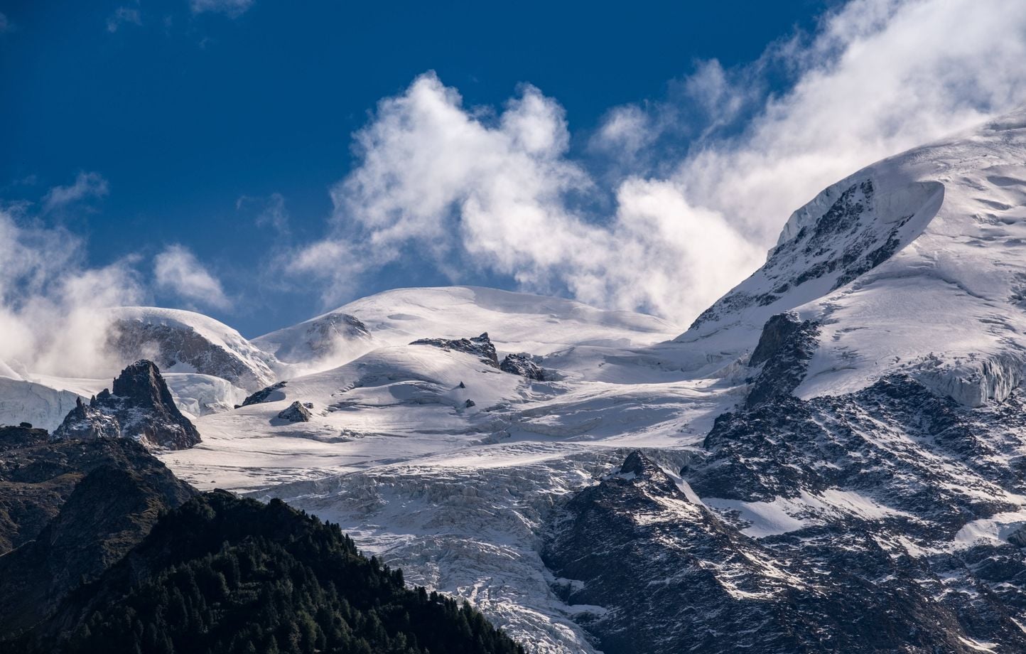 Sábado trágico en el macizo del Mont-Blanc, tres muertos Sábado trágico en el macizo del Mont-Blanc, tres muertos